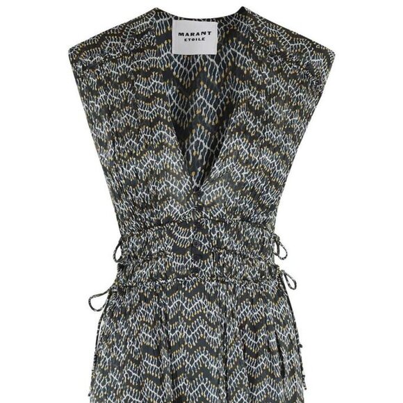 Isabel Marant Étoile Printed Mini Dress New w/ Tags - Picture 2 of 3